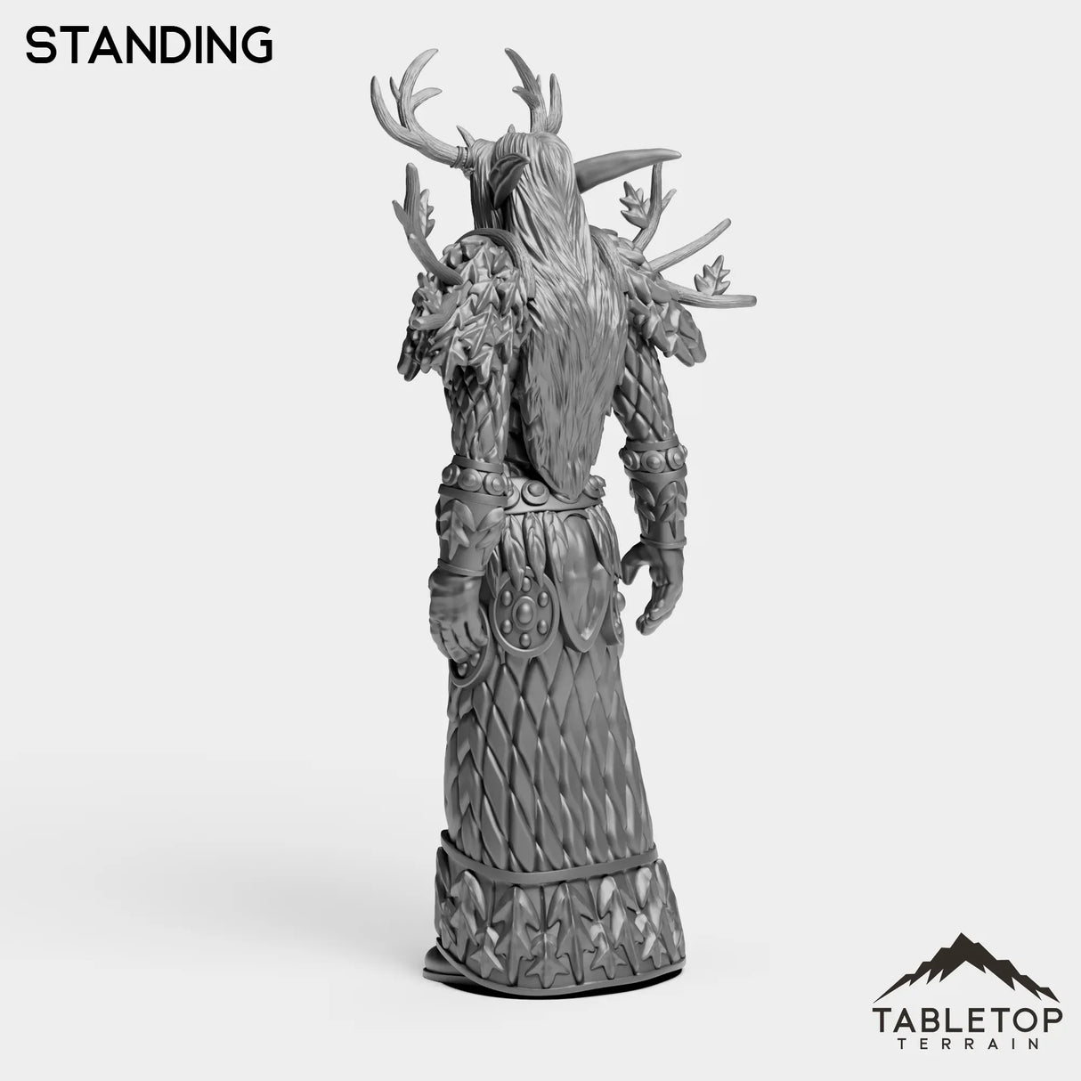 Tabletop Terrain Miniature Night Druid Female Tier 1