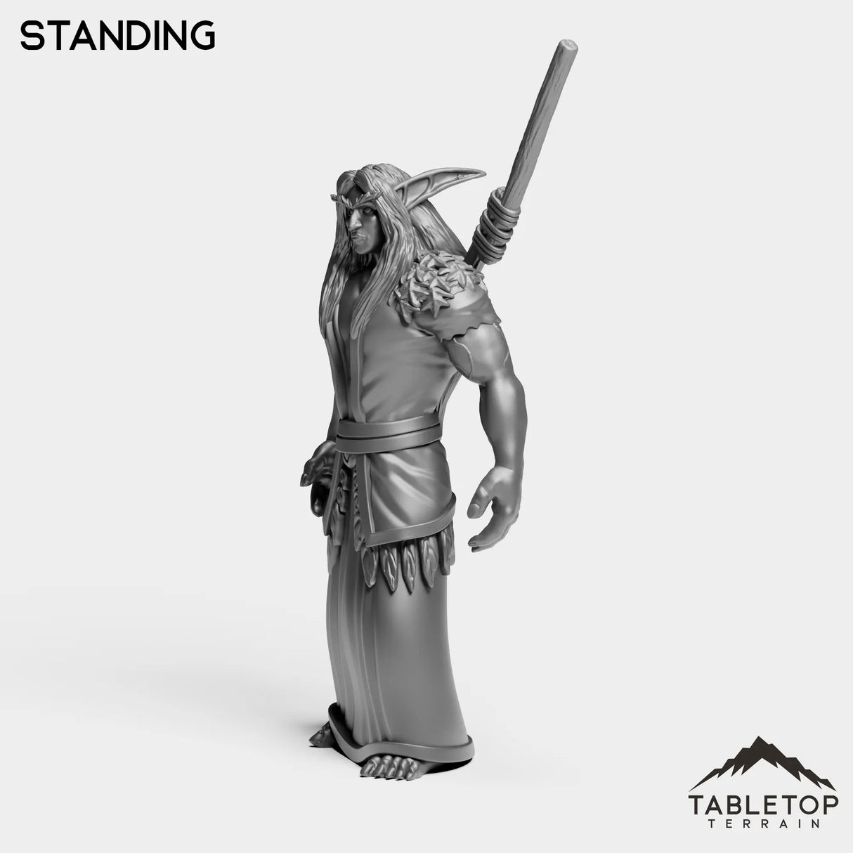 Tabletop Terrain Miniature Night Druid Starter