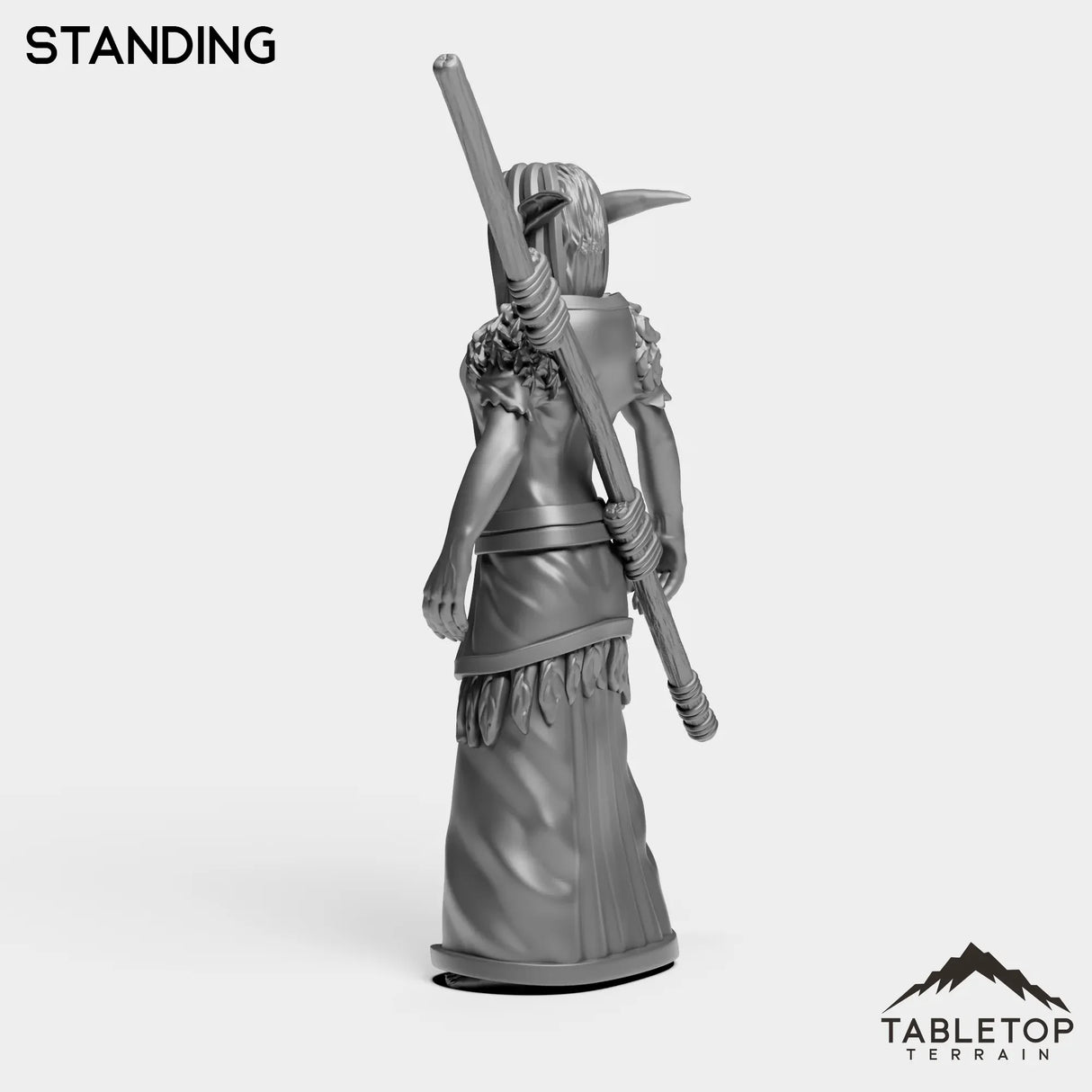 Tabletop Terrain Miniature Night Druid Starter Female