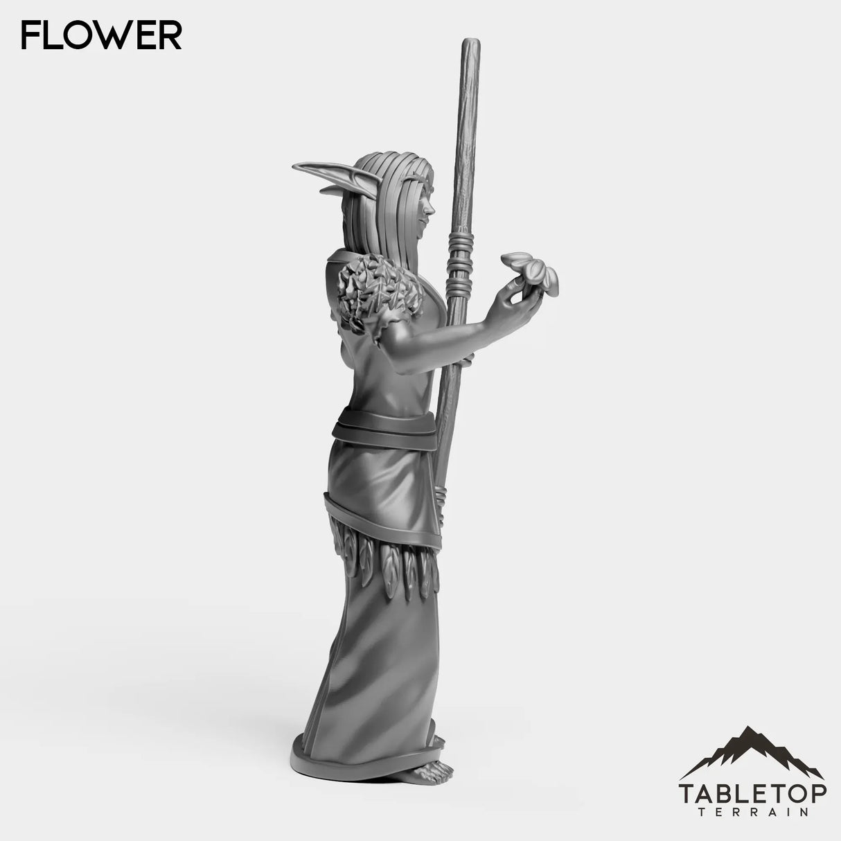 Tabletop Terrain Miniature Night Druid Starter Female