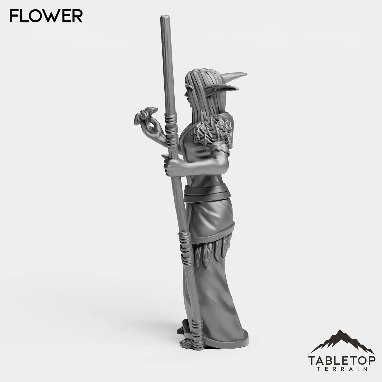 Tabletop Terrain Miniature Night Druid Starter Female