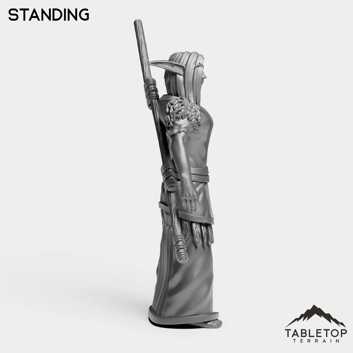 Tabletop Terrain Miniature Night Druid Starter Female