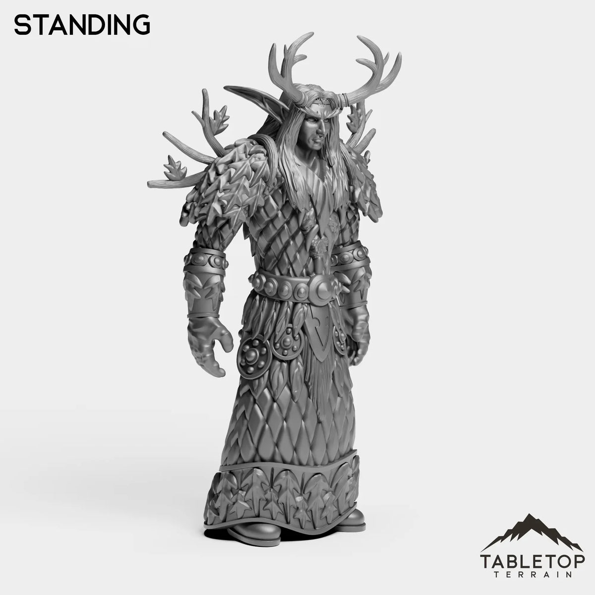 Tabletop Terrain Miniature Night Druid Tier 1