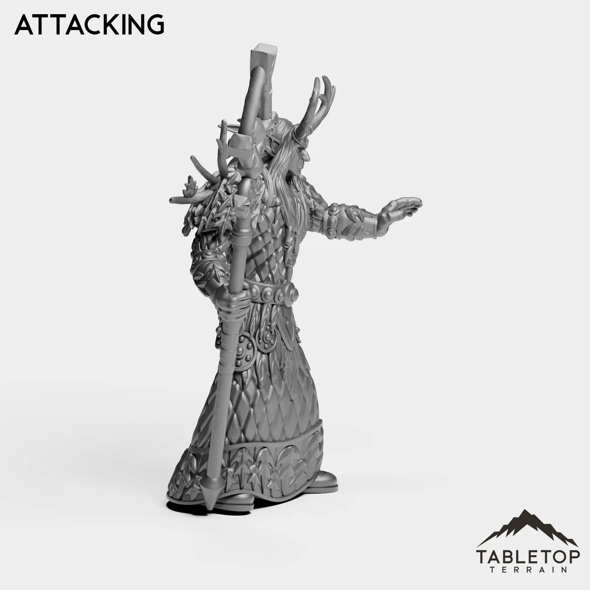 Tabletop Terrain Miniature Night Druid Tier 1
