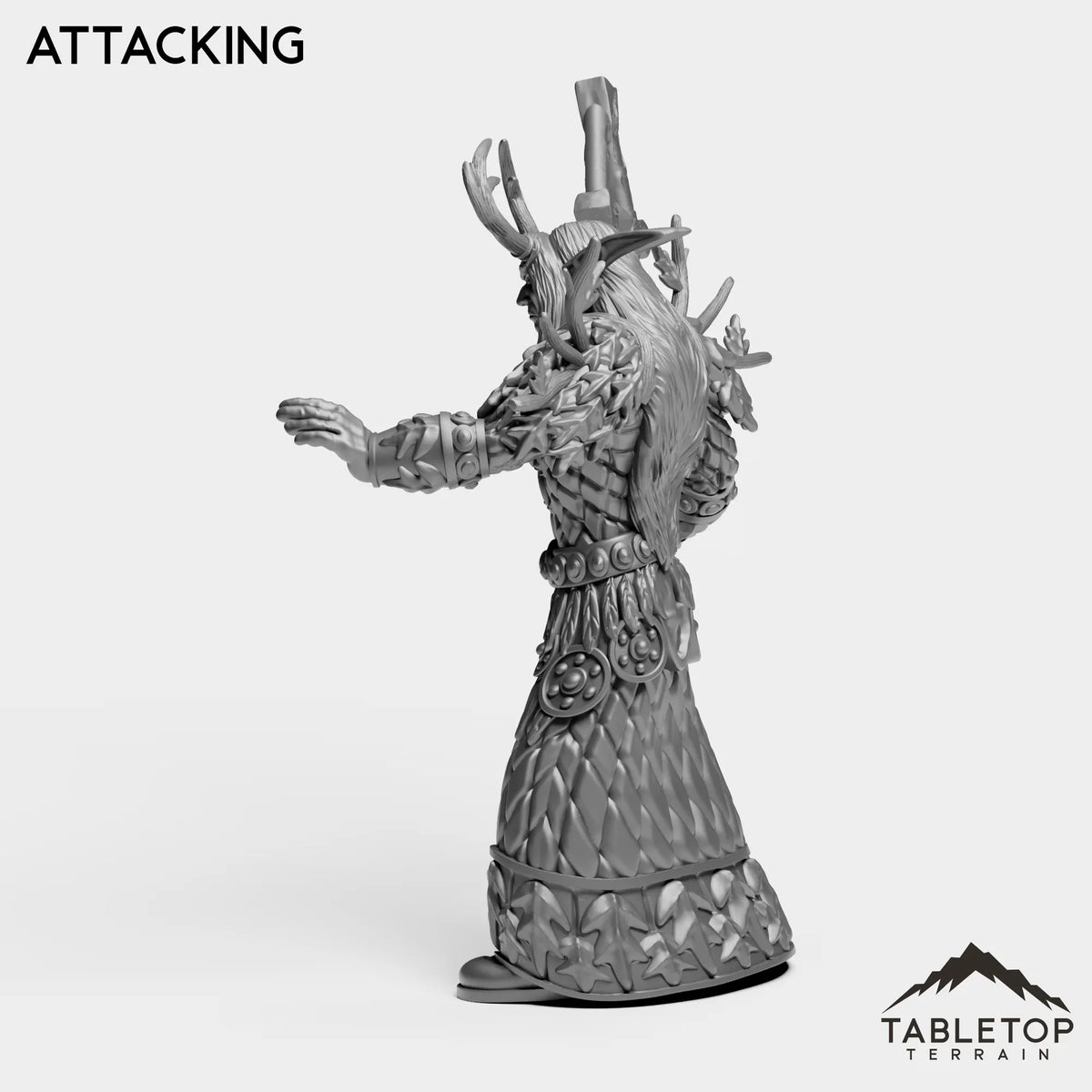 Tabletop Terrain Miniature Night Druid Tier 1