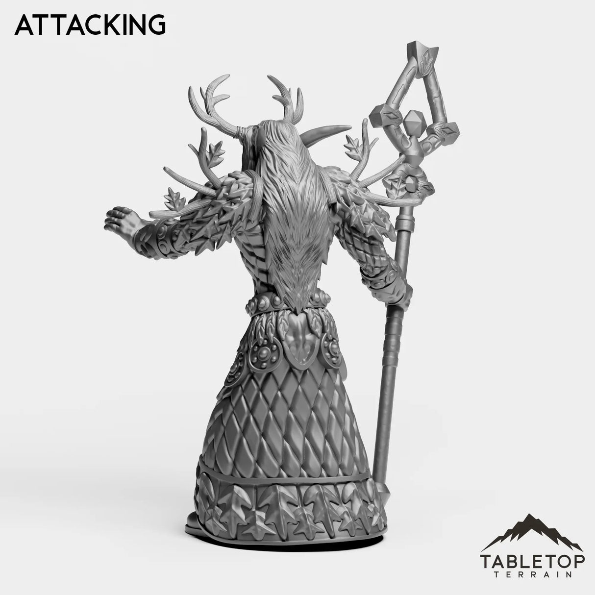 Tabletop Terrain Miniature Night Druid Tier 1
