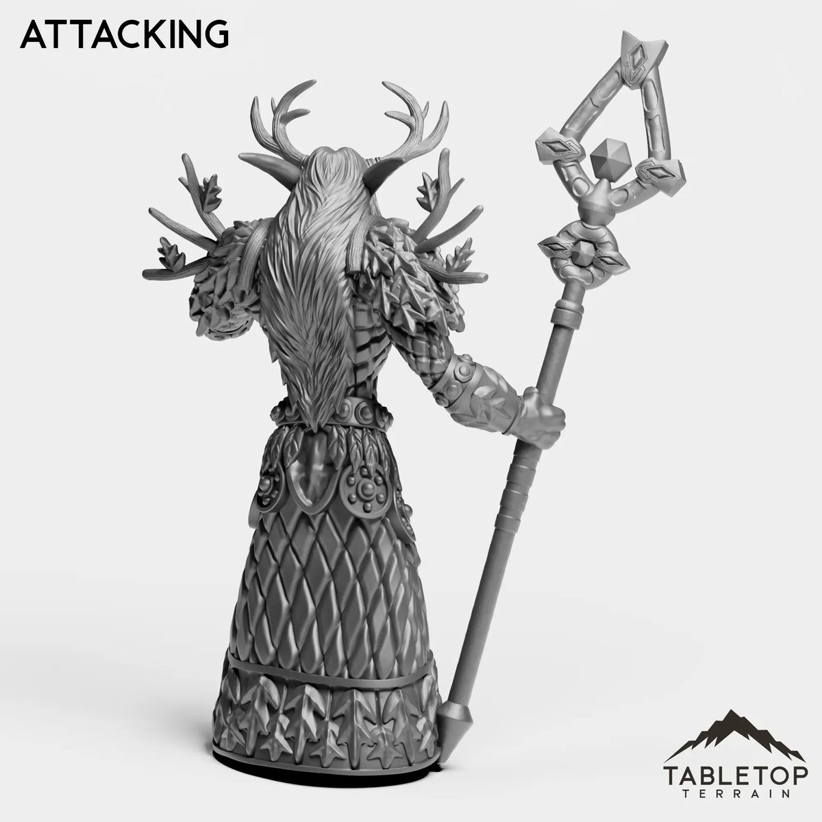 Tabletop Terrain Miniature Night Druid Tier 1