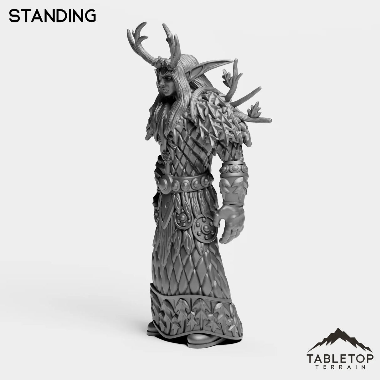 Tabletop Terrain Miniature Night Druid Tier 1