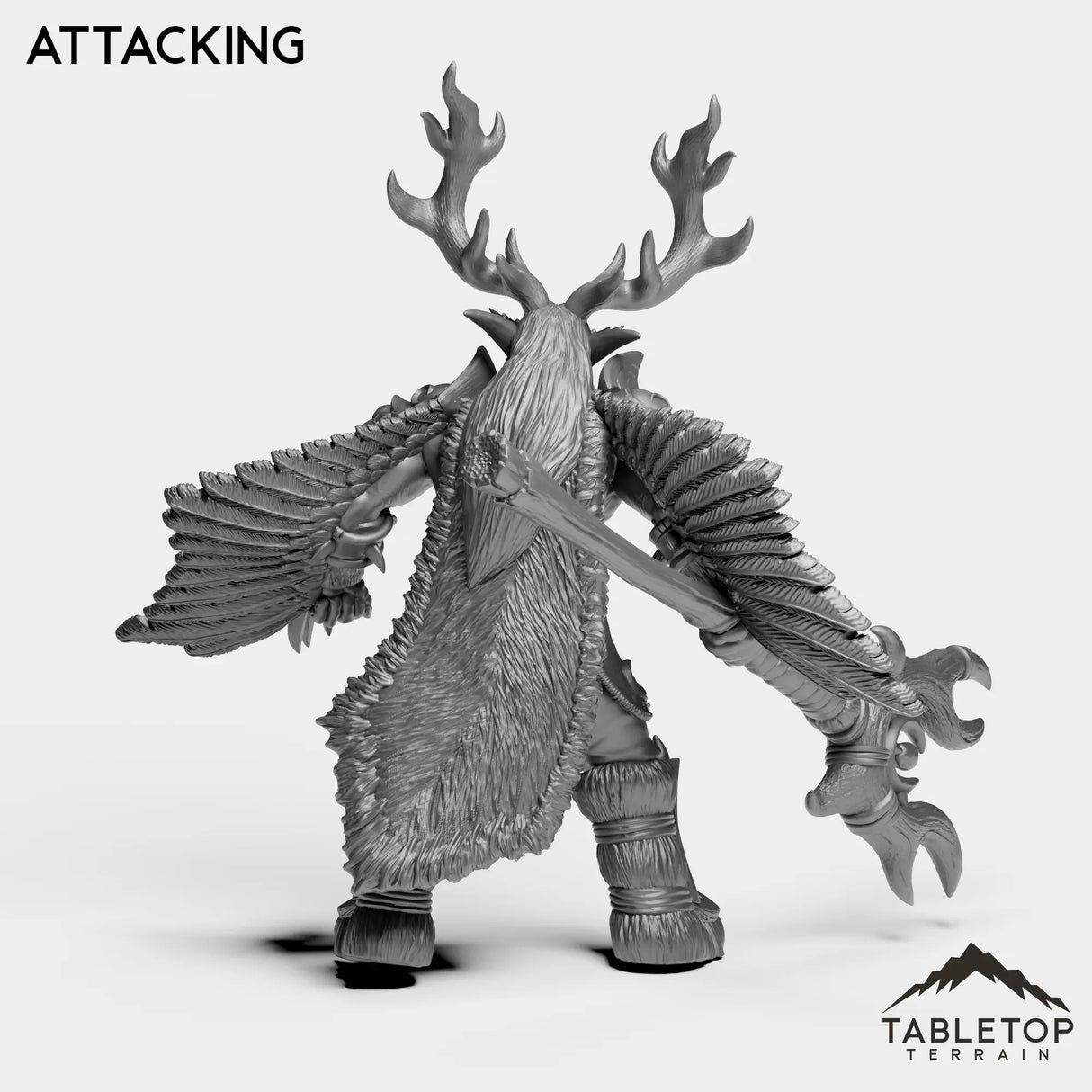 Tabletop Terrain Miniature Night High Leader