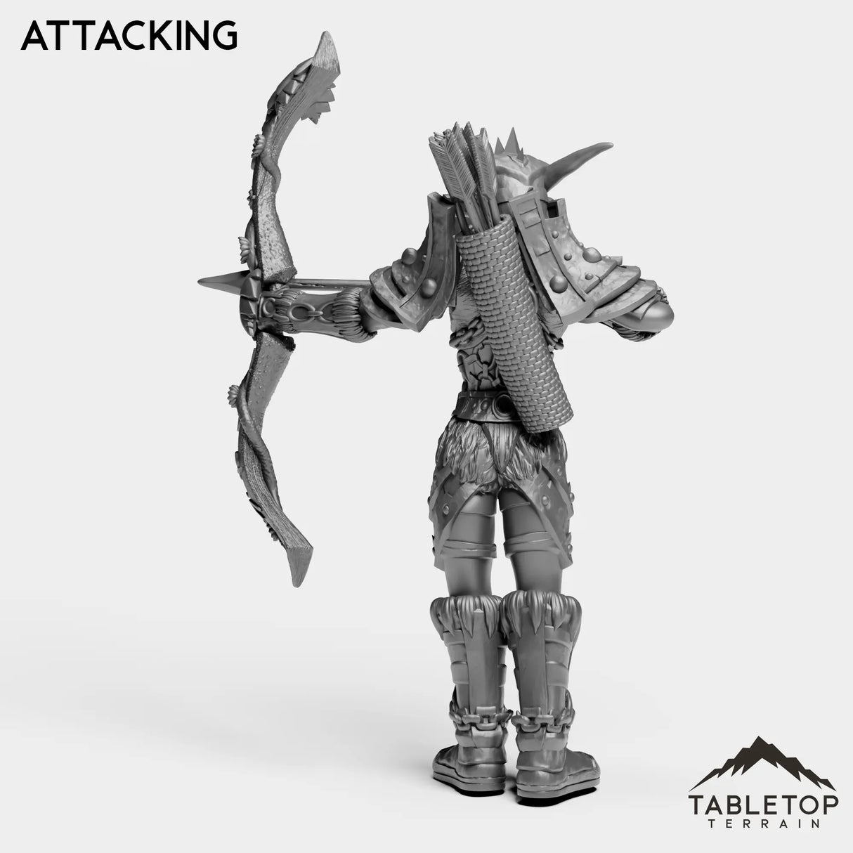Tabletop Terrain Miniature Night Hunter Female Tier 1
