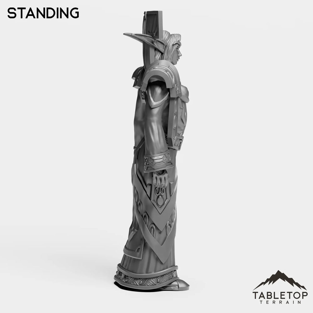 Tabletop Terrain Miniature Night Priest Female Tier 1