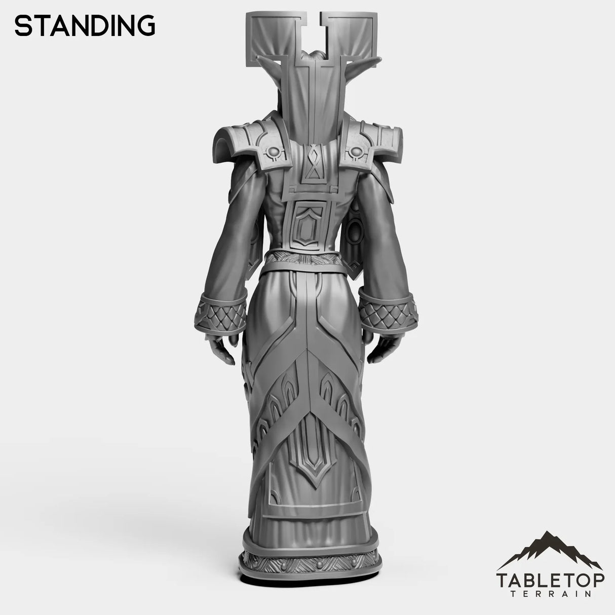 Tabletop Terrain Miniature Night Priest Female Tier 1