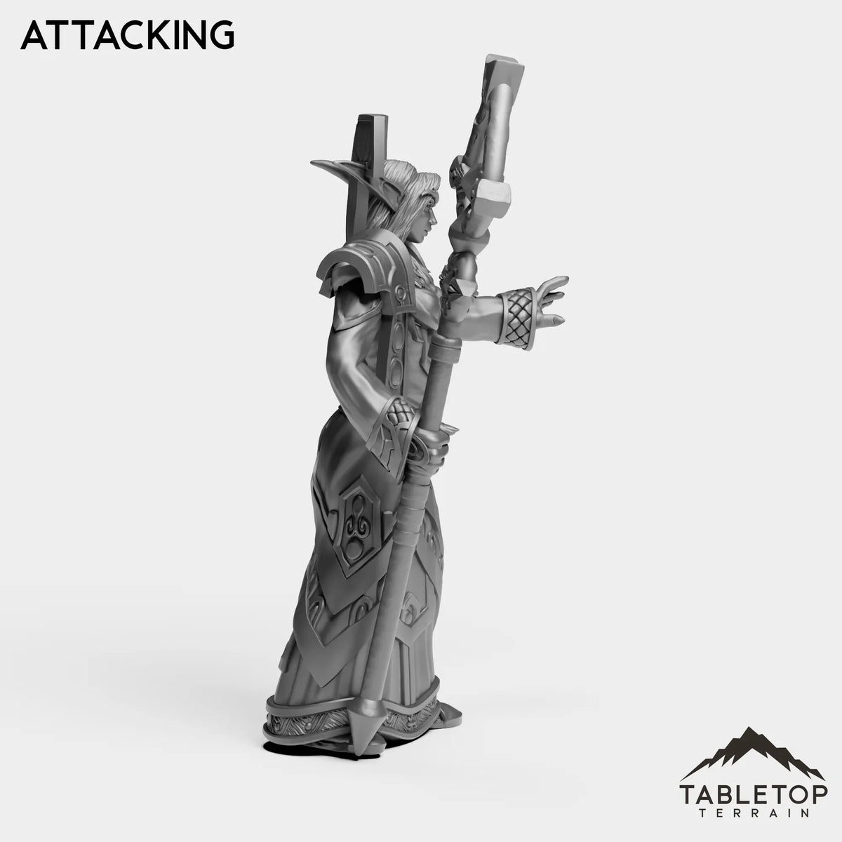 Tabletop Terrain Miniature Night Priest Female Tier 1