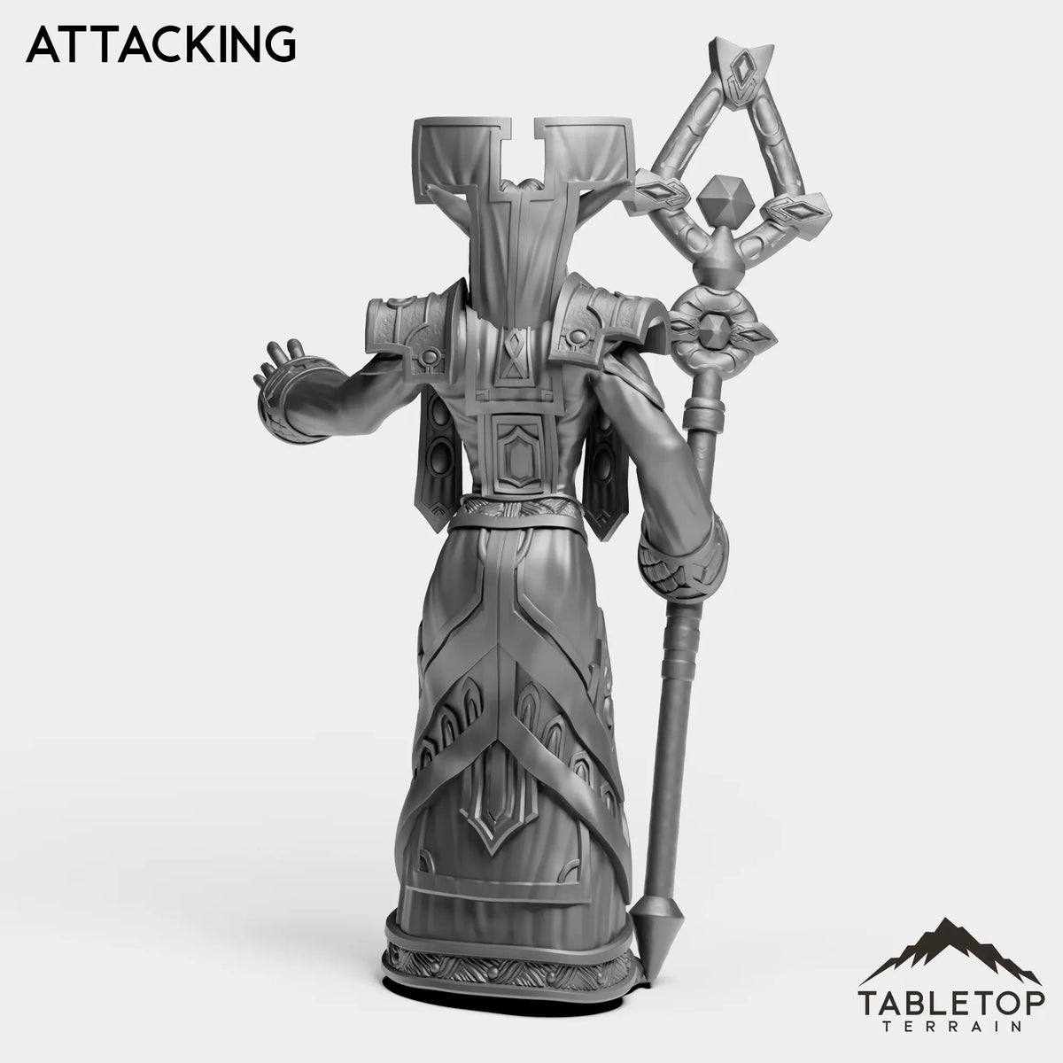 Tabletop Terrain Miniature Night Priest Female Tier 1