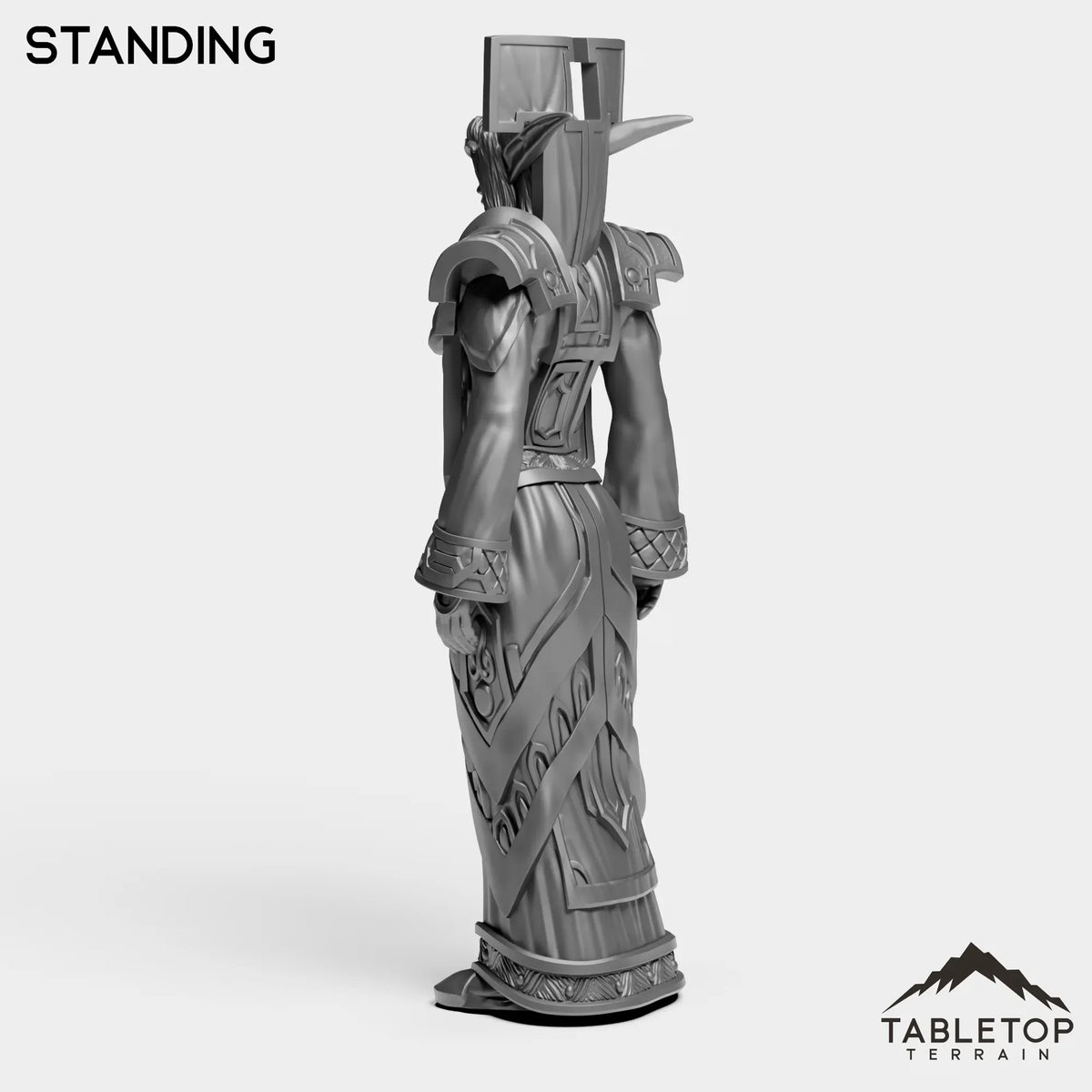 Tabletop Terrain Miniature Night Priest Female Tier 1