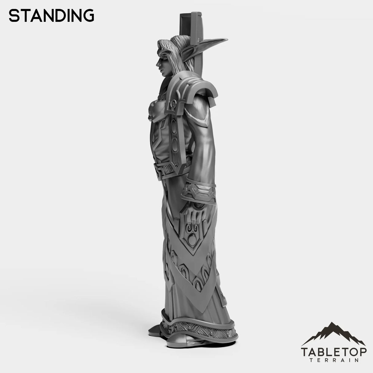 Tabletop Terrain Miniature Night Priest Female Tier 1