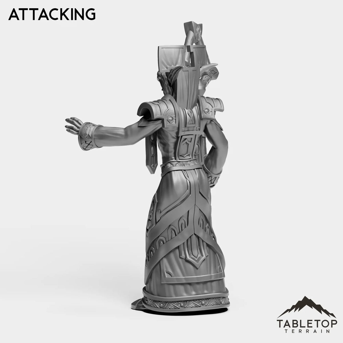 Tabletop Terrain Miniature Night Priest Female Tier 1