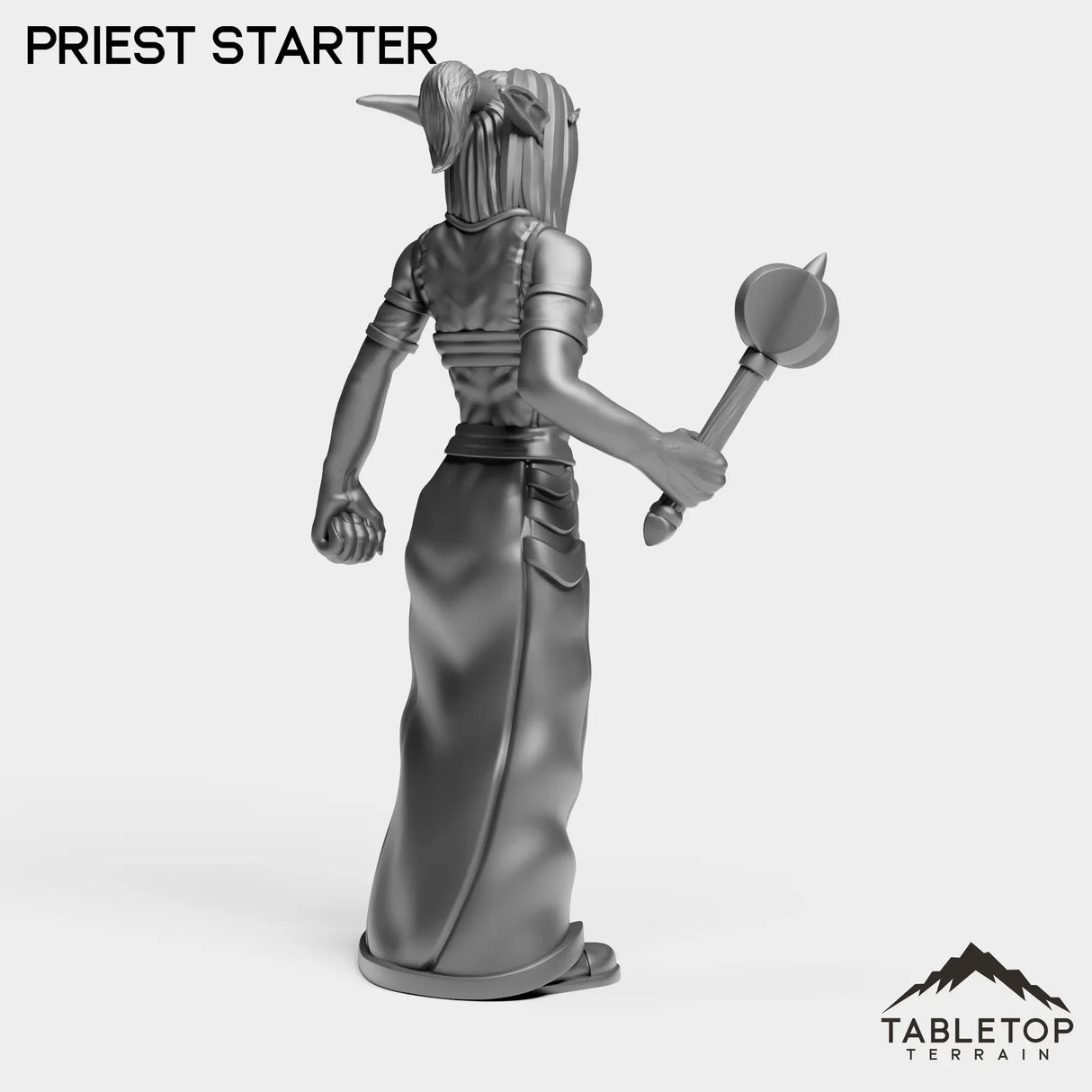 Tabletop Terrain Miniature Night Priest Starter Female