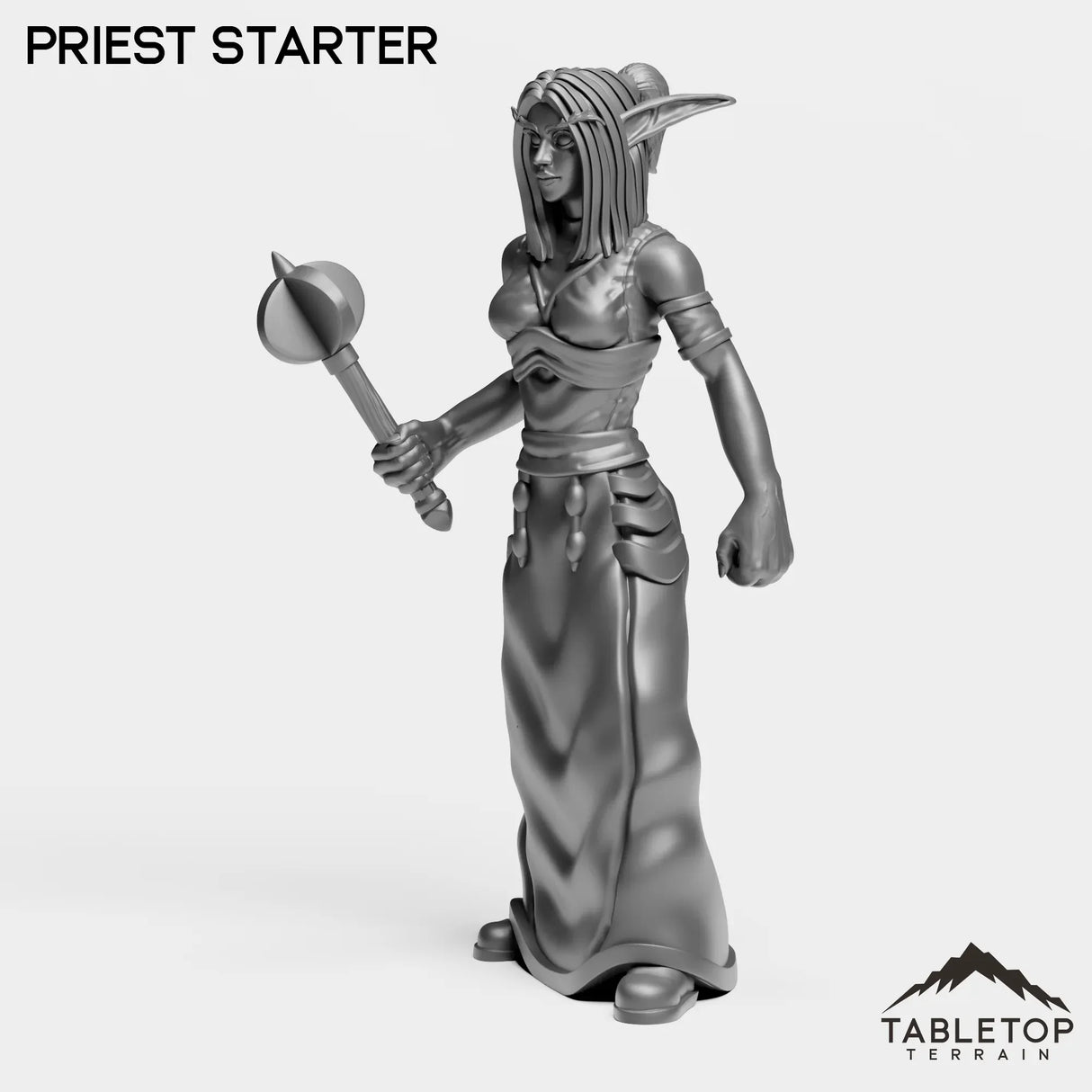 Tabletop Terrain Miniature Night Priest Starter Female