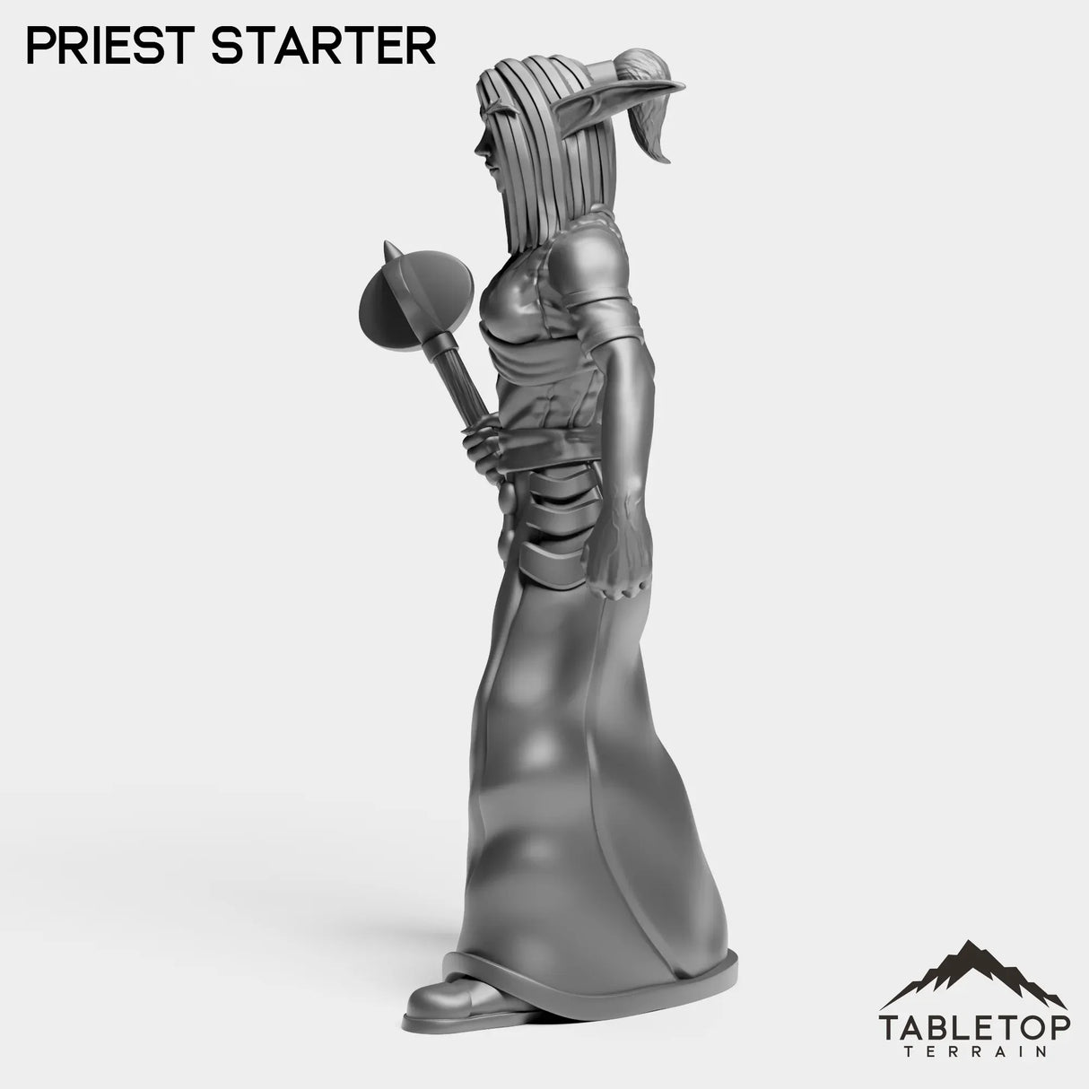 Tabletop Terrain Miniature Night Priest Starter Female