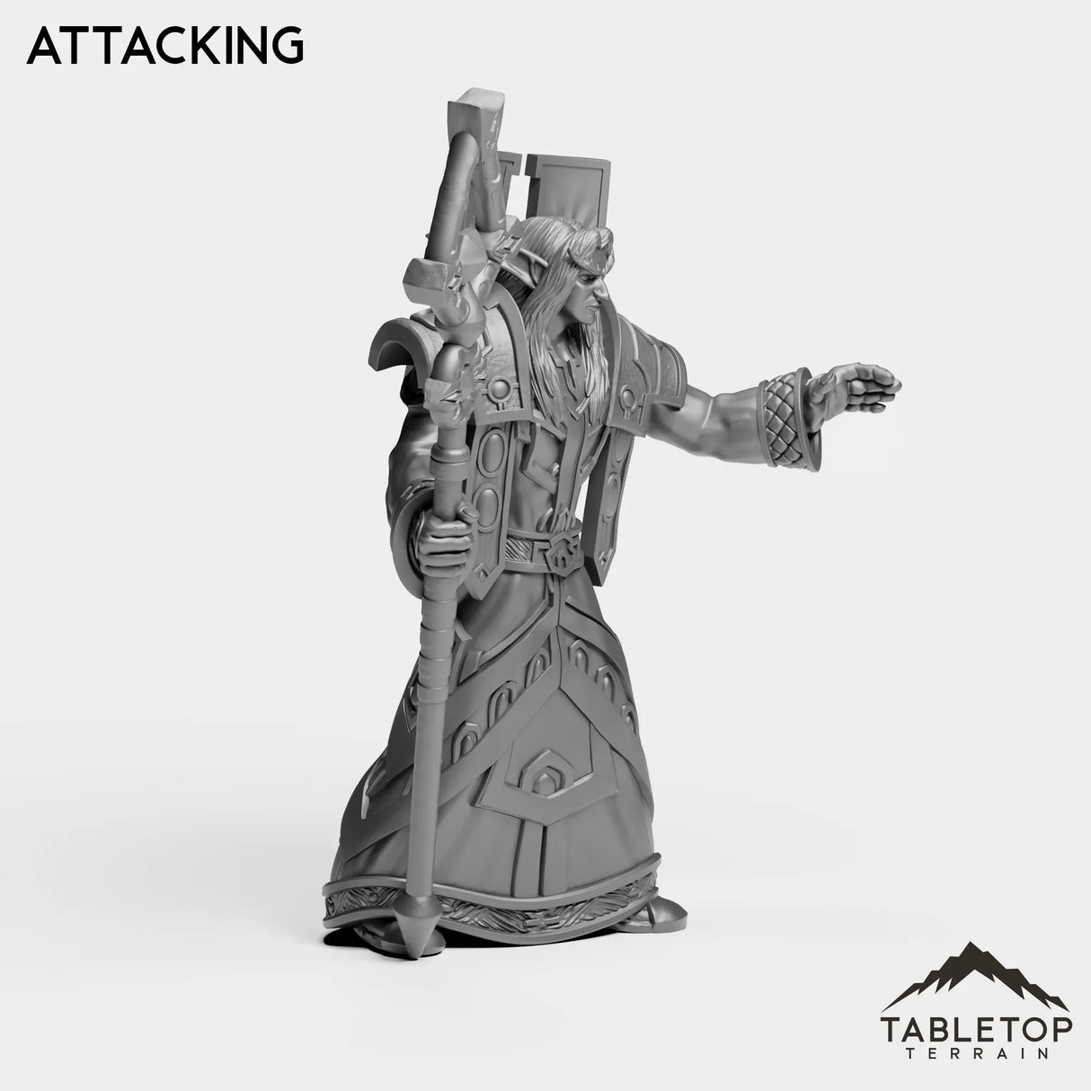 Tabletop Terrain Miniature Night Priest Tier 1