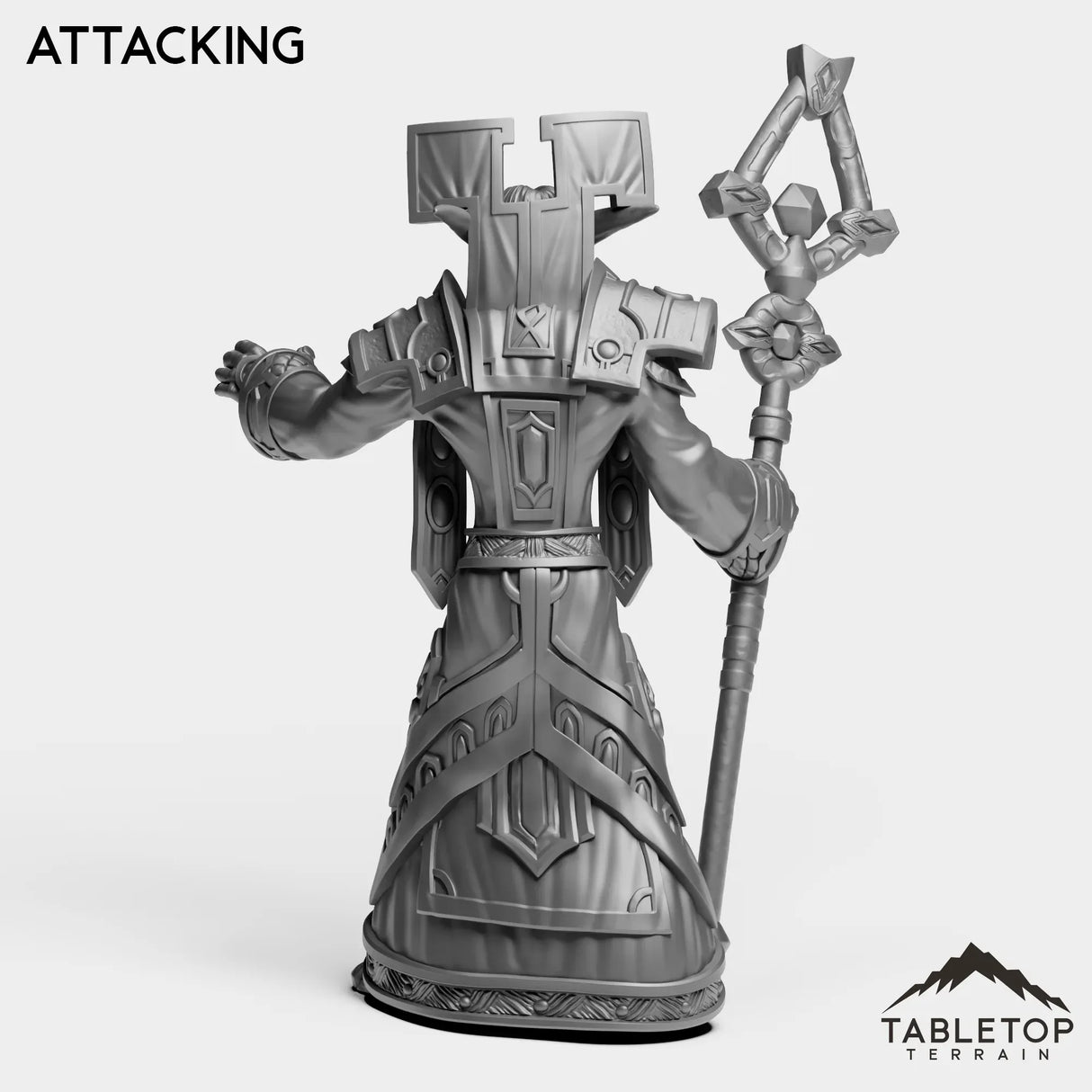 Tabletop Terrain Miniature Night Priest Tier 1