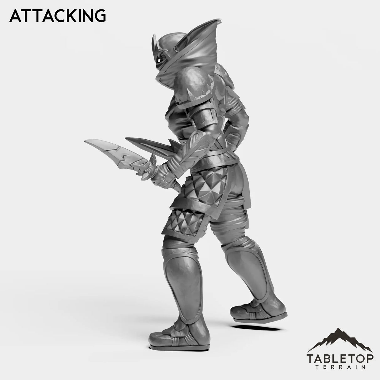 Tabletop Terrain Miniature Night Rogue Female Tier 1