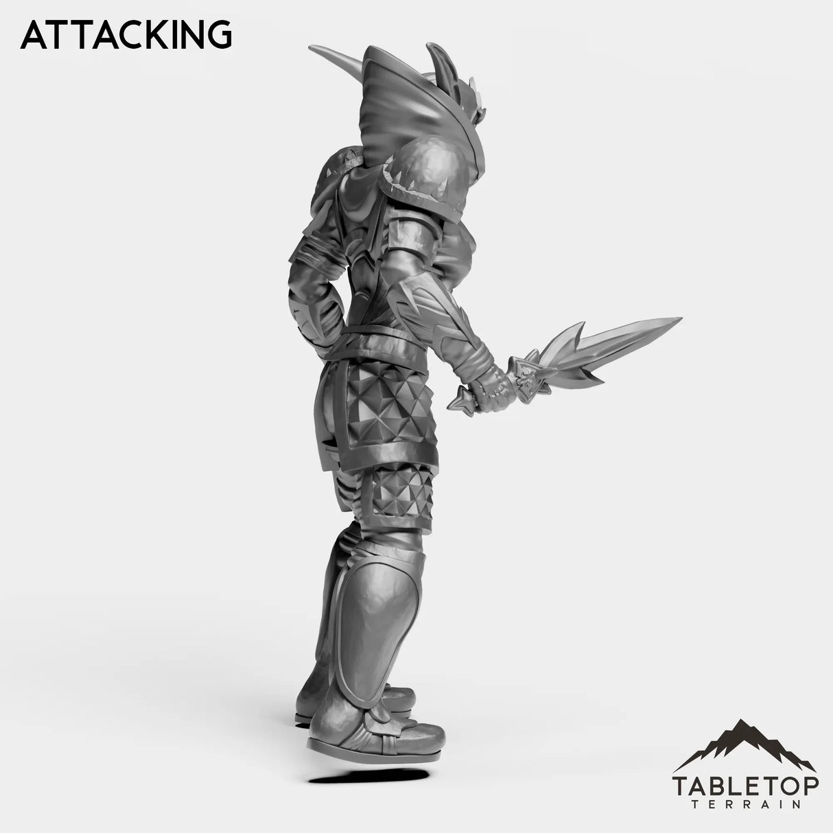 Tabletop Terrain Miniature Night Rogue Female Tier 1