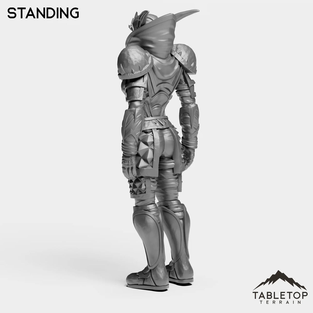 Tabletop Terrain Miniature Night Rogue Female Tier 1