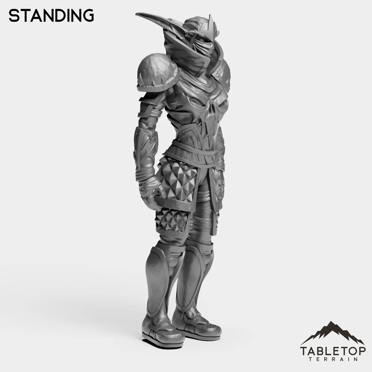 Tabletop Terrain Miniature Night Rogue Female Tier 1