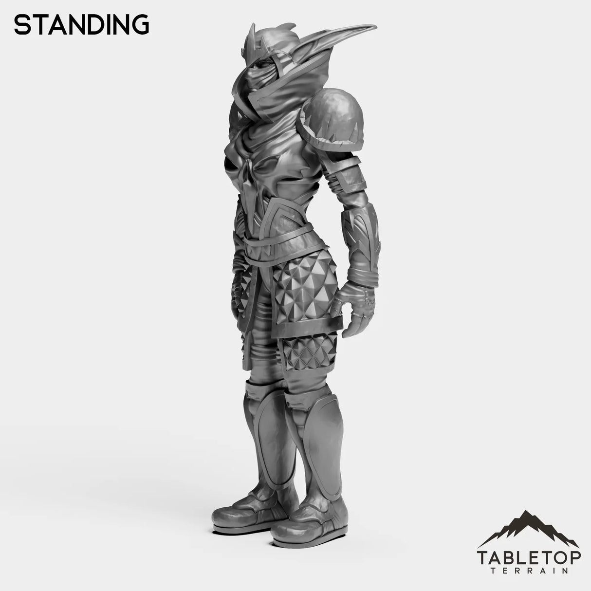 Tabletop Terrain Miniature Night Rogue Female Tier 1