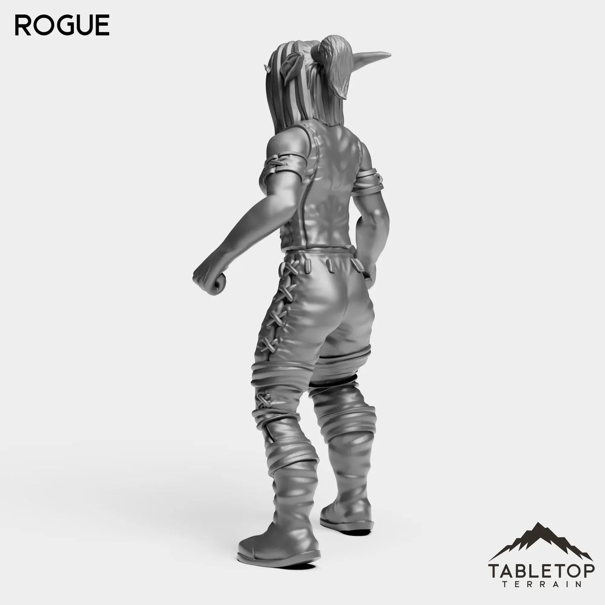 Tabletop Terrain Miniature Night Rogue Starter Female