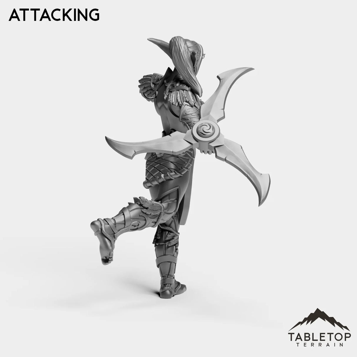 Tabletop Terrain Miniature Night Sentinel Female
