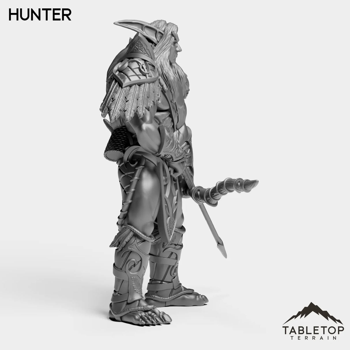 Tabletop Terrain Miniature Night Sentinel Hunter