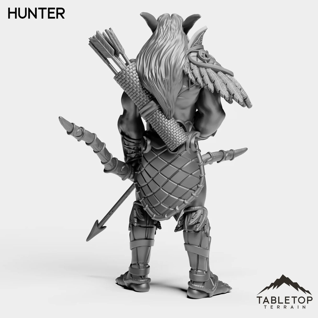 Tabletop Terrain Miniature Night Sentinel Hunter