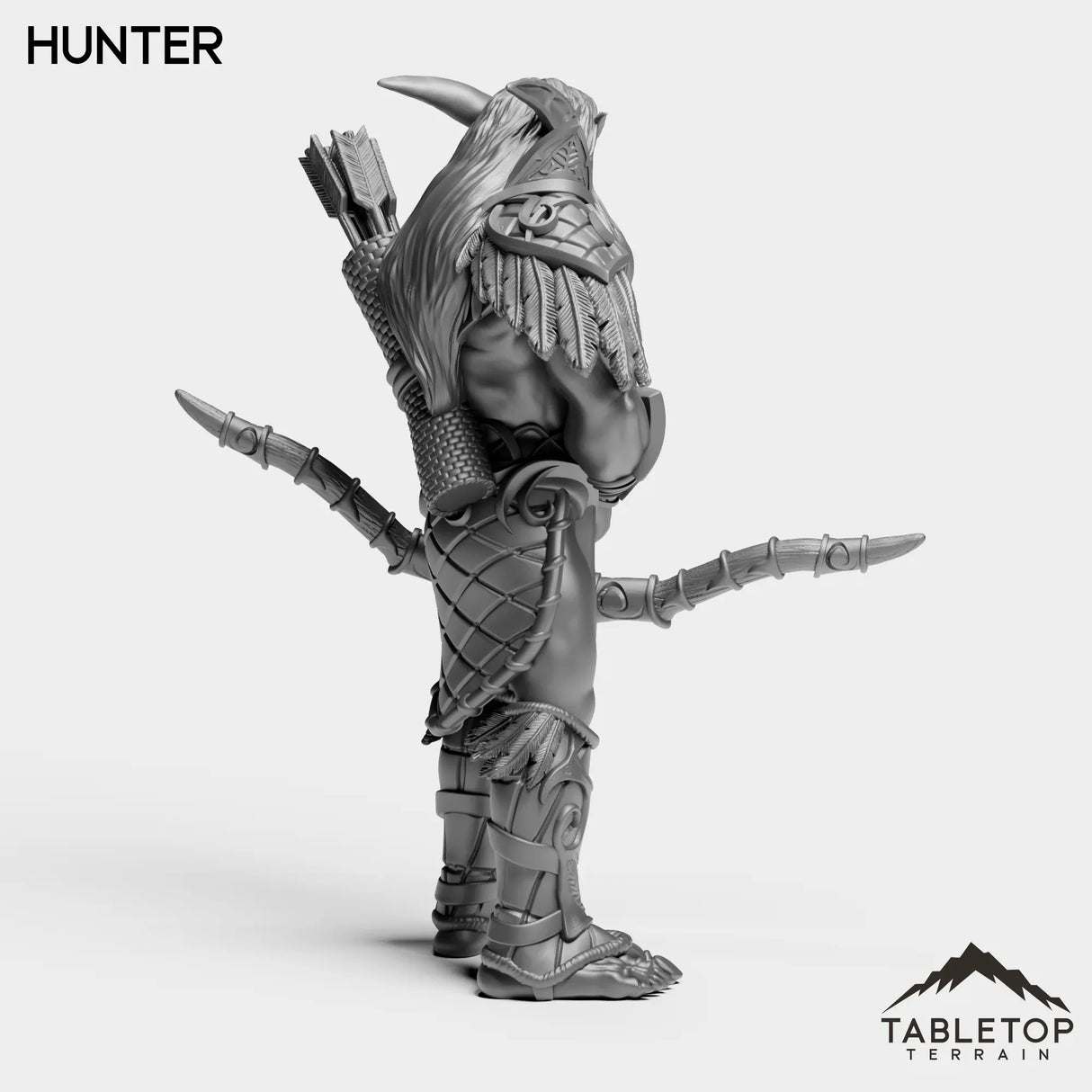 Tabletop Terrain Miniature Night Sentinel Hunter