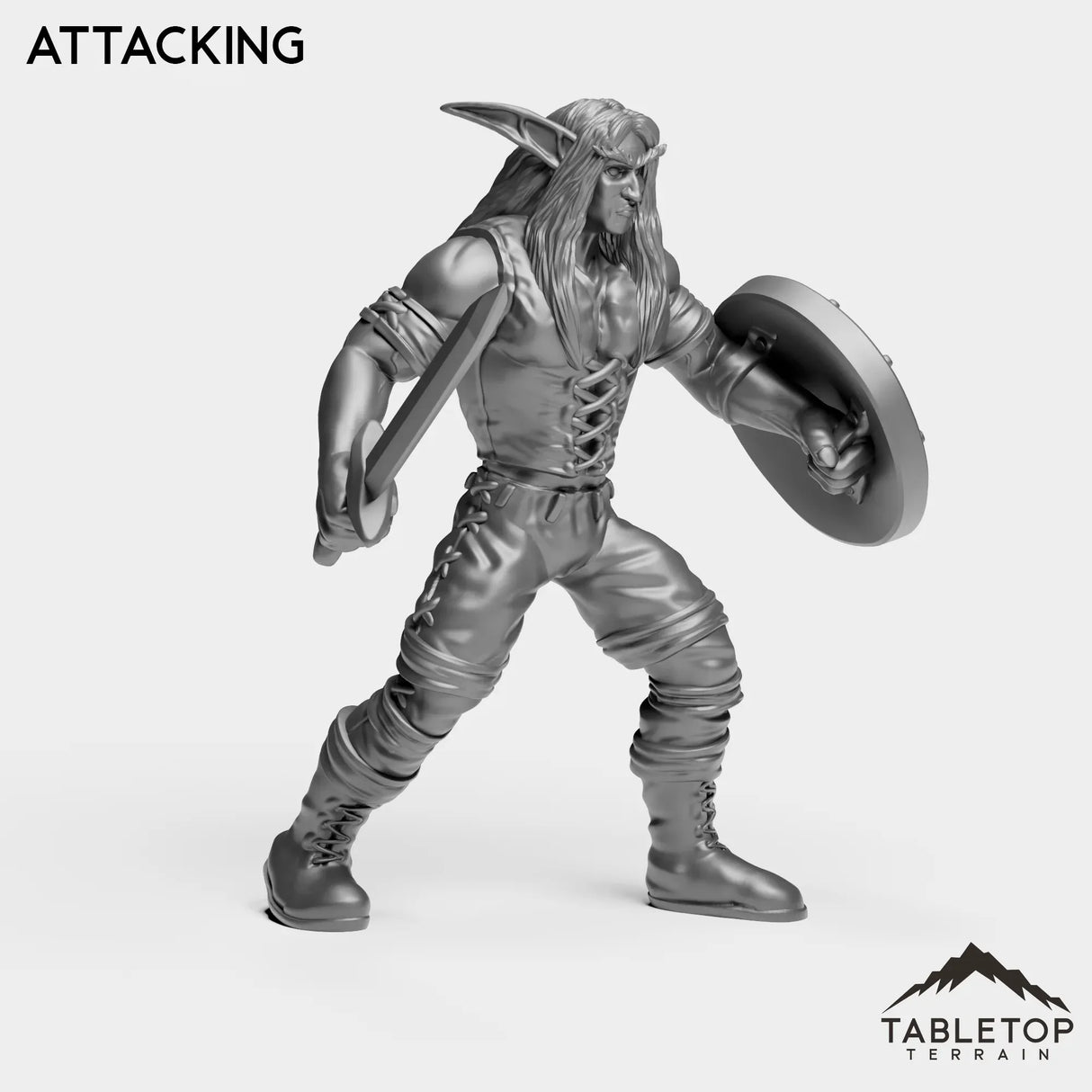 Tabletop Terrain Miniature Night Warrior Starter