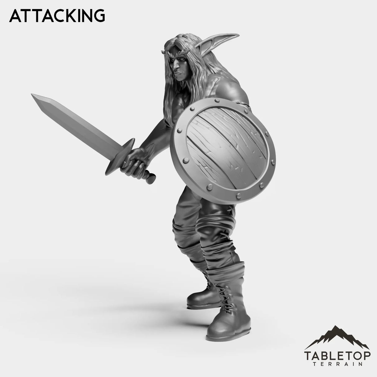 Tabletop Terrain Miniature Night Warrior Starter