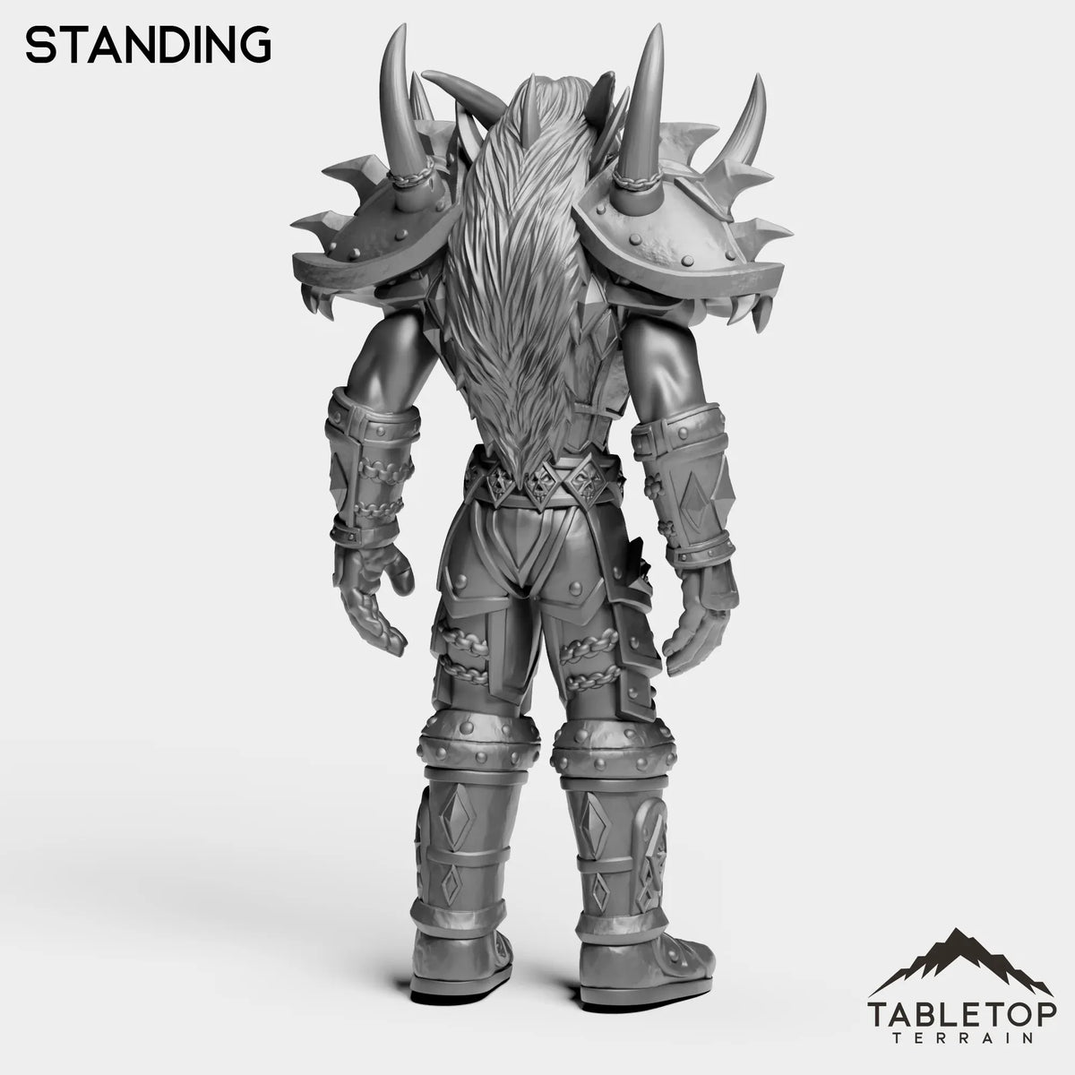 Tabletop Terrain Miniature Night Warrior Tier 1