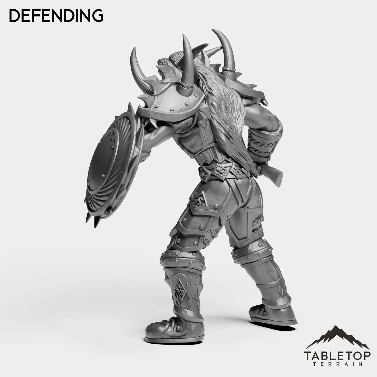 Tabletop Terrain Miniature Night Warrior Tier 1