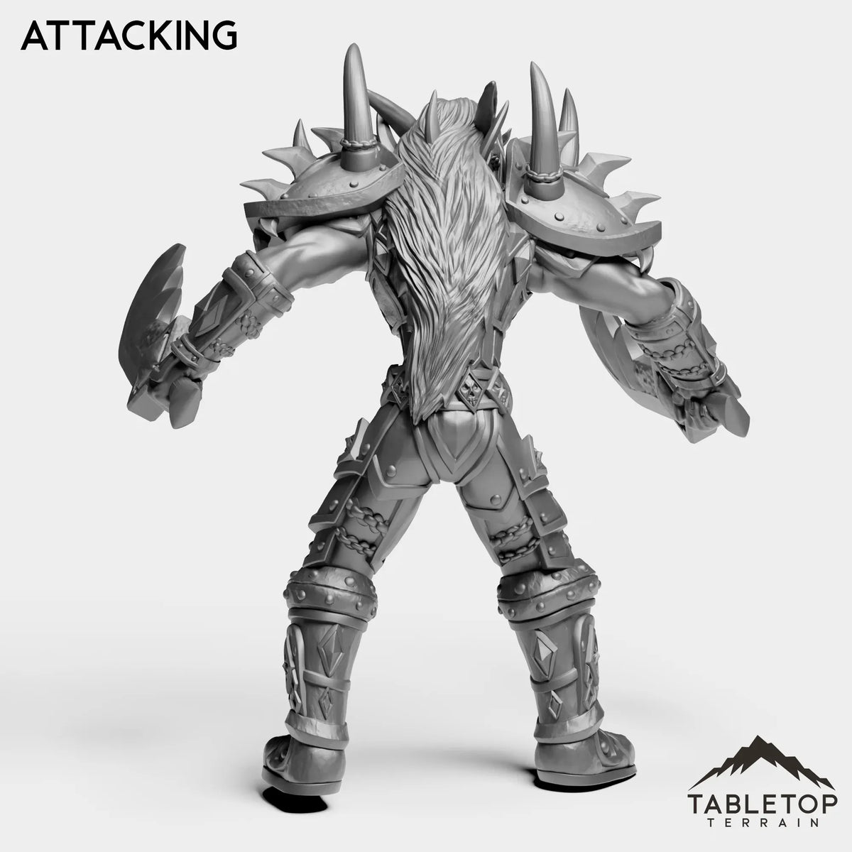 Tabletop Terrain Miniature Night Warrior Tier 1