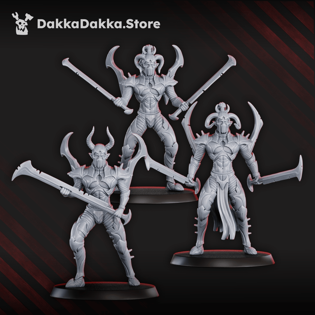 Tabletop Terrain Miniature Nightmare Squad (Alvs Night Raiders)