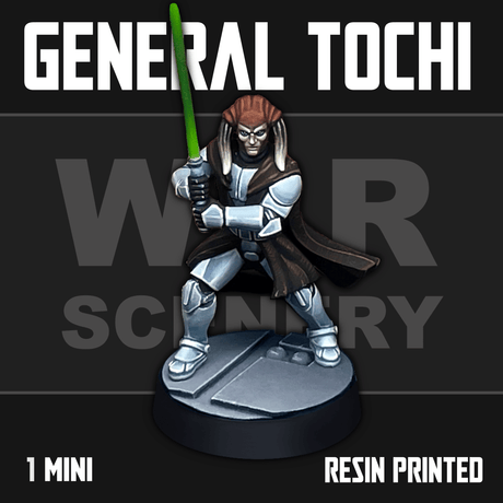 Tabletop Terrain Miniature No Helmet General Tochi