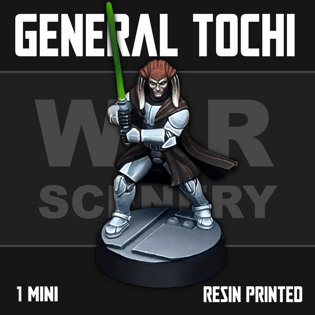 Tabletop Terrain Miniature No Helmet General Tochi