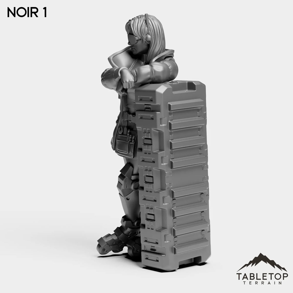 Tabletop Terrain Miniature Noir