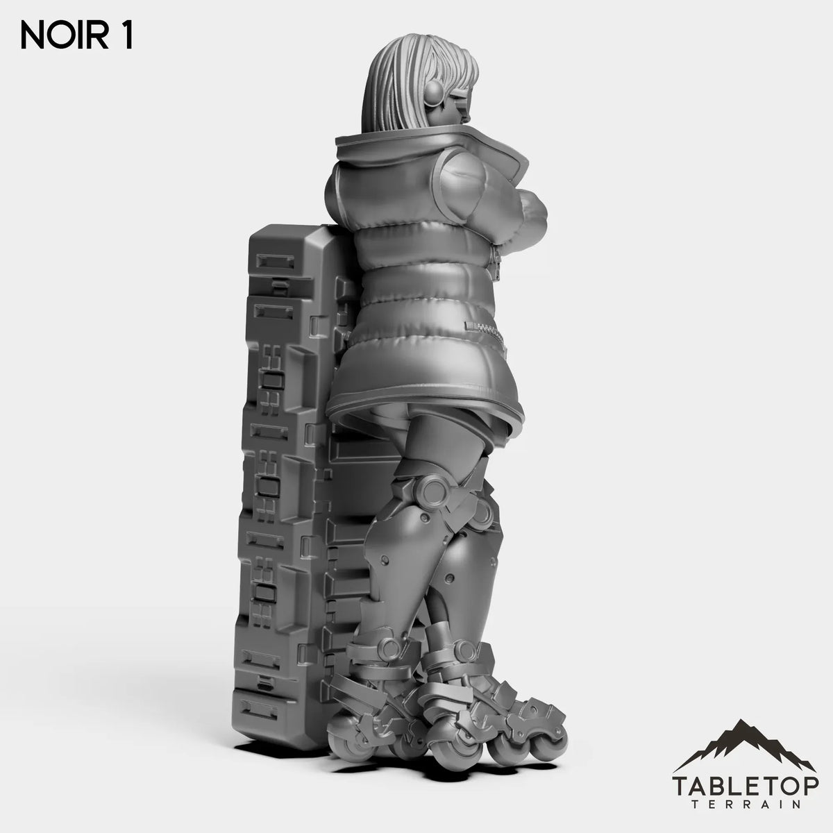 Tabletop Terrain Miniature Noir