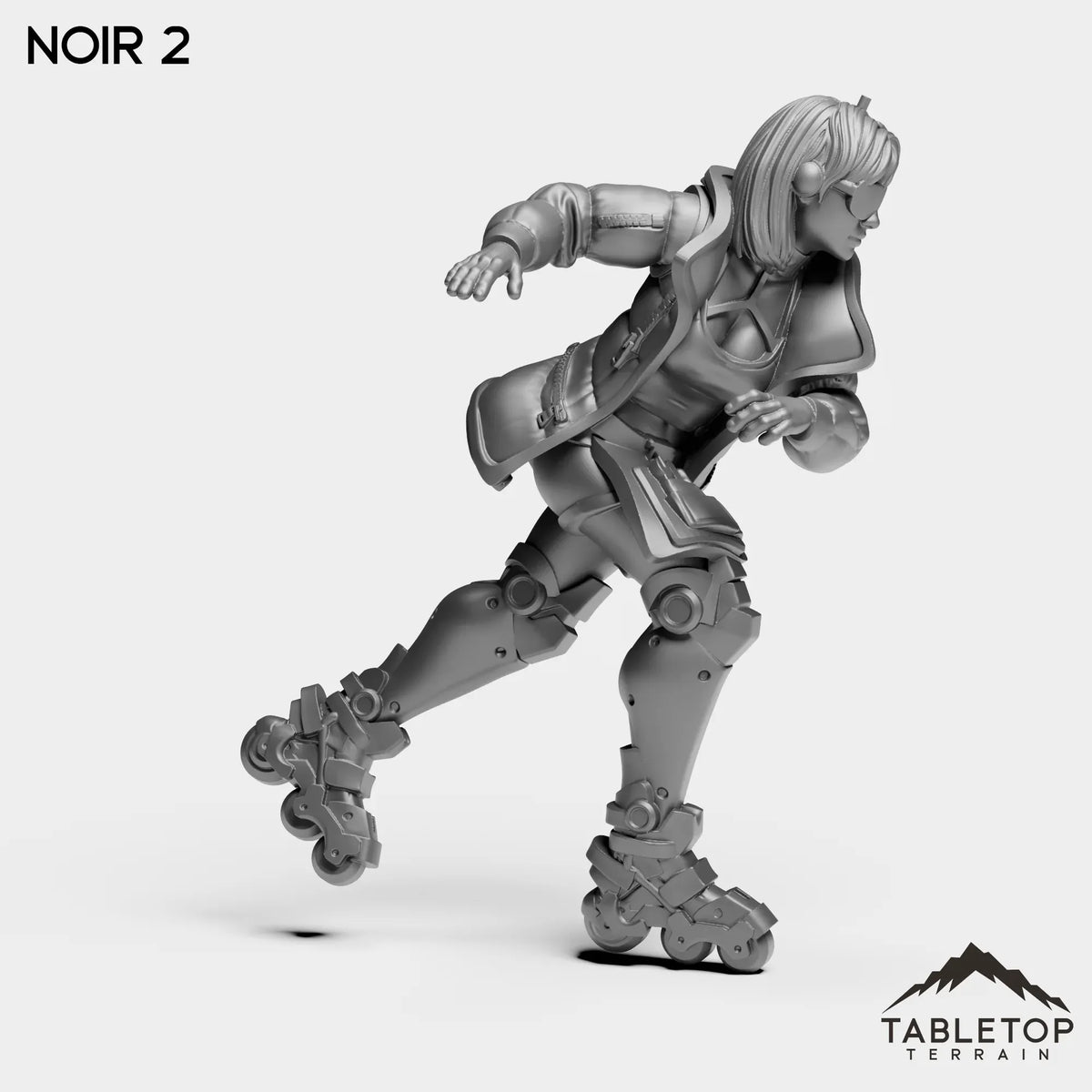 Tabletop Terrain Miniature Noir