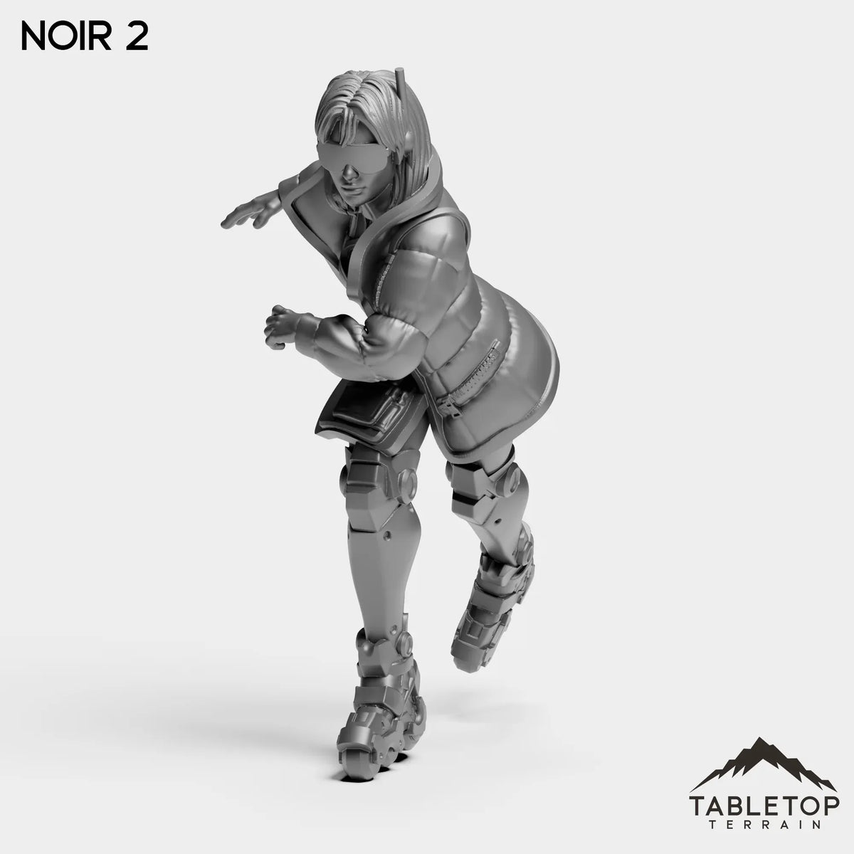 Tabletop Terrain Miniature Noir