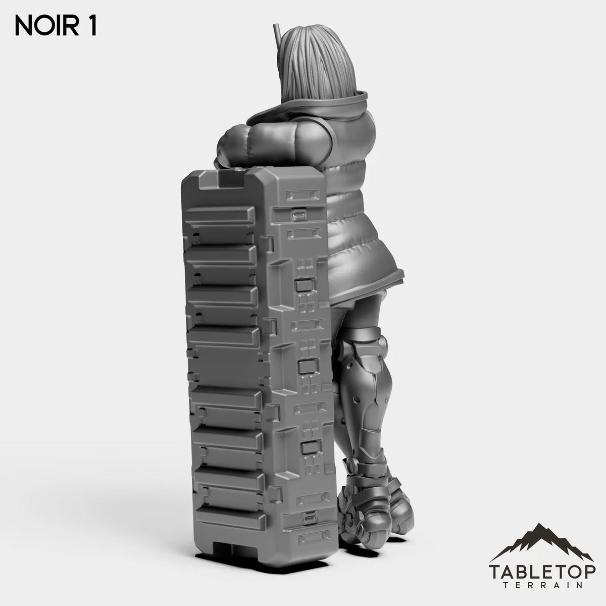 Tabletop Terrain Miniature Noir