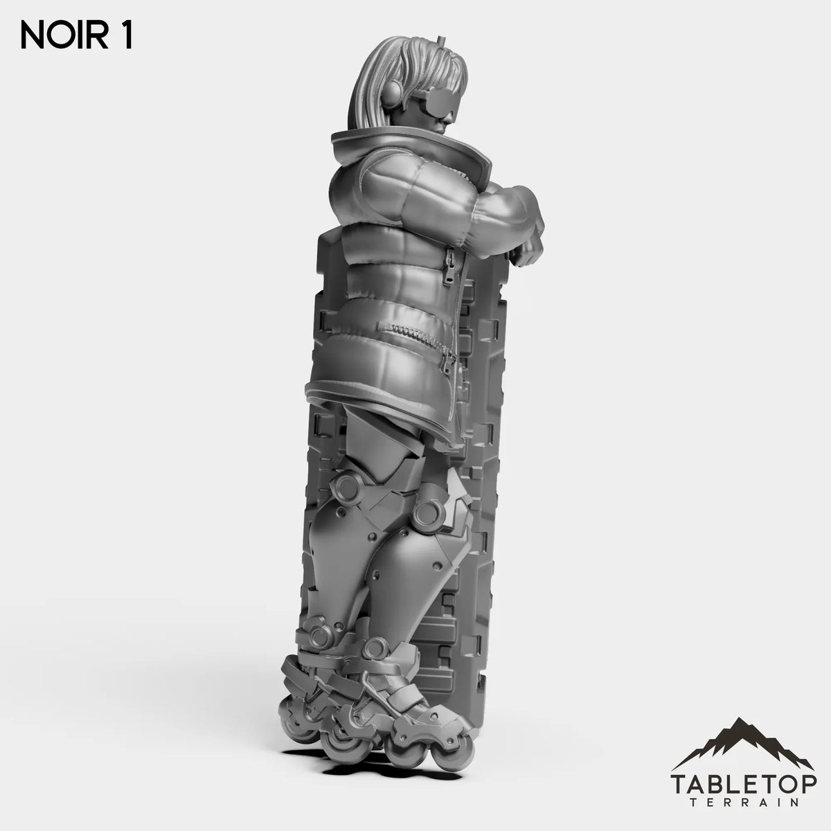 Tabletop Terrain Miniature Noir